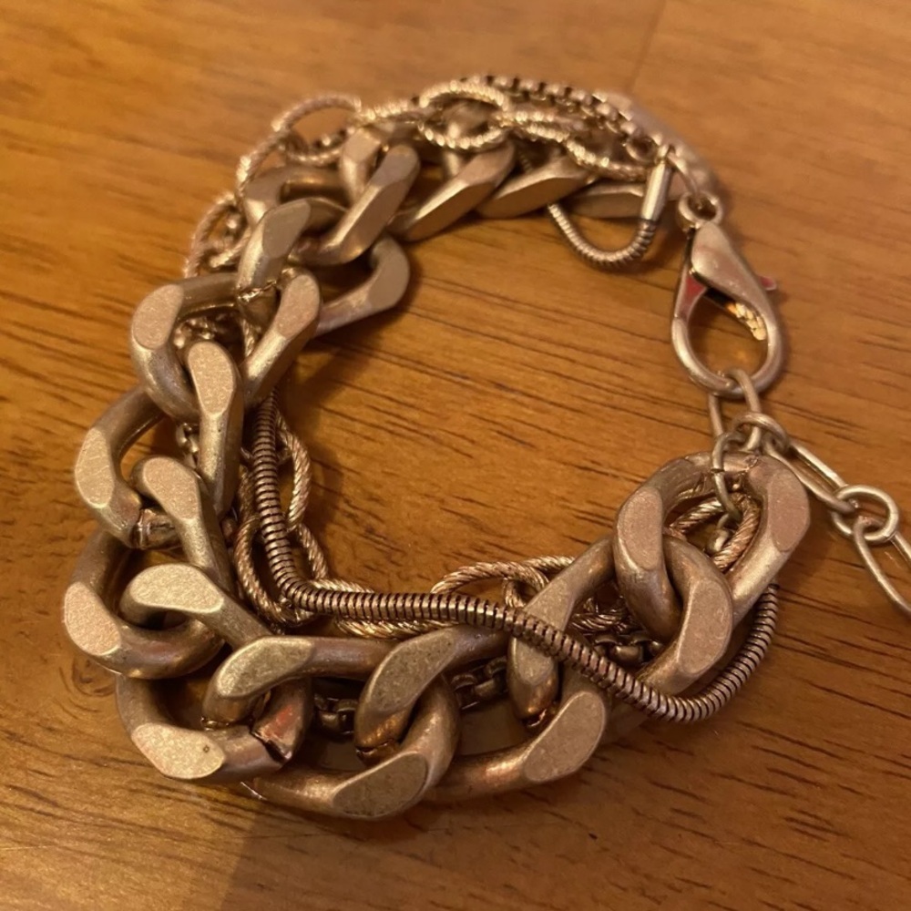 Chunky Gold Tone bracelet